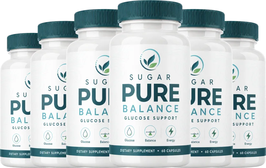 Sugar Pure Balance 6 Bottle Supply - Best Value Pack