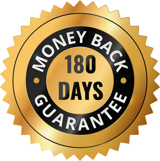 Sugar Pure Balance 60-Day Money Back Guarantee Seal